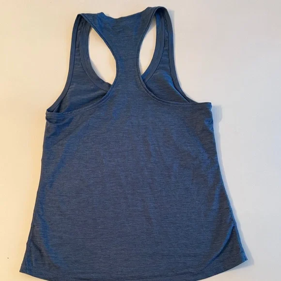 Vuori Racerback Medium Navy Blue Racerback Tank Top - Picture 4 of 7